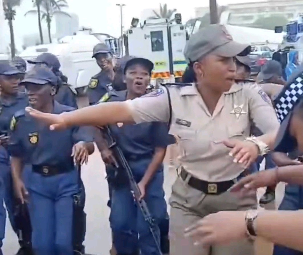 WATCH: Female officers filmed dancing in uniform