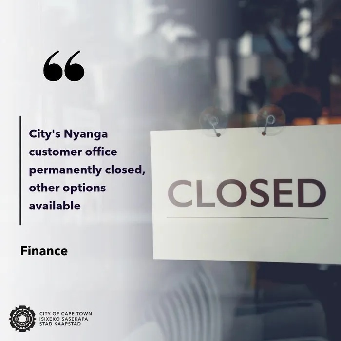 City shuts down Nyanga customer centre