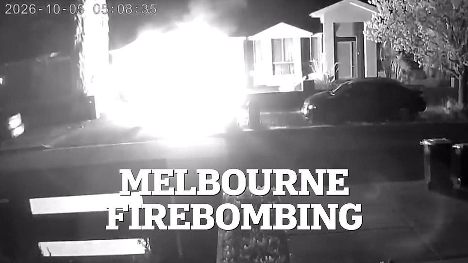 Teenager in critical condition after firebombing ignites two cars