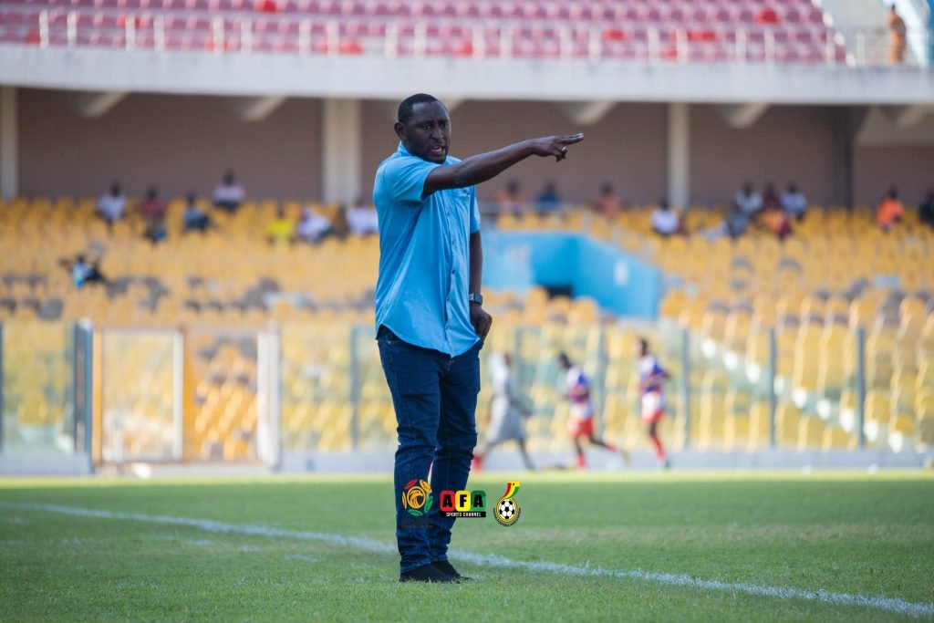 Holy Stars coach Abdulai Gazale questions officiating after Hearts loss