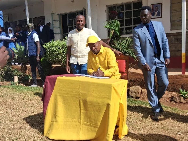 Kindiki inspects KMTC Kiambaa campus construction