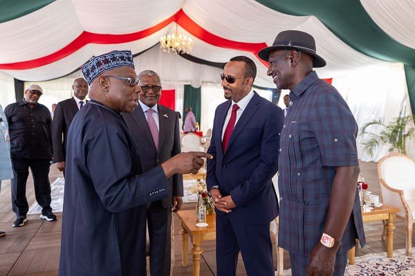 Obasanjo, Ruto, others present as Dangote flags off $16bn refinery in Kenya