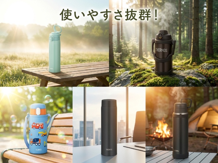 サーモスで日常をもっと快適に！水筒選びの新常識