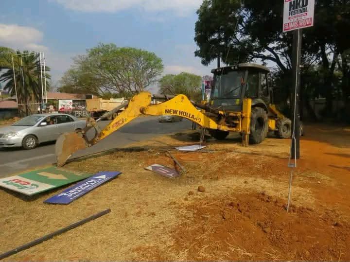 Council targets unauthorised advertising structures