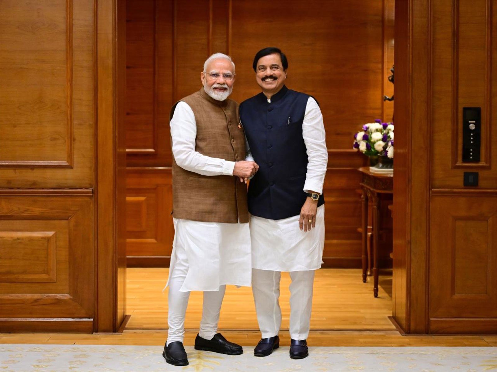NCP MP Sunil Tatkare meets PM Modi, seeks centre’s assistance for drought-hit Maharashtra
