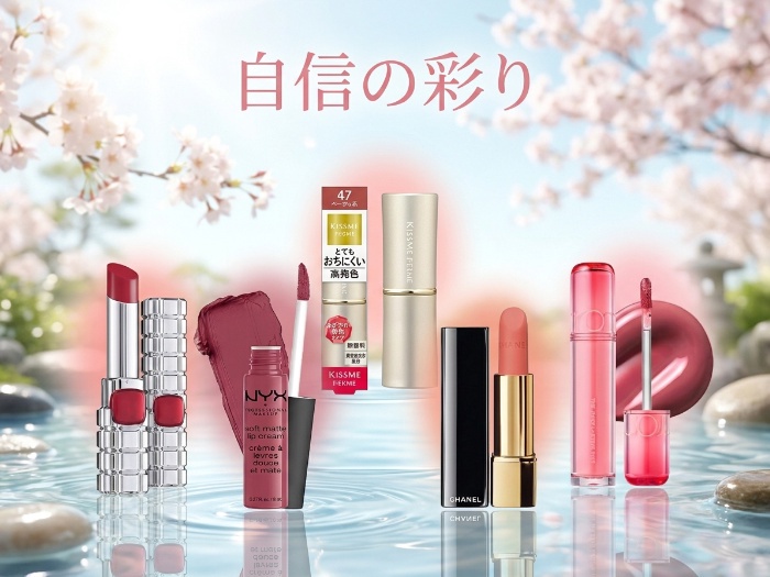 魅力的な唇を演出する口紅特集！