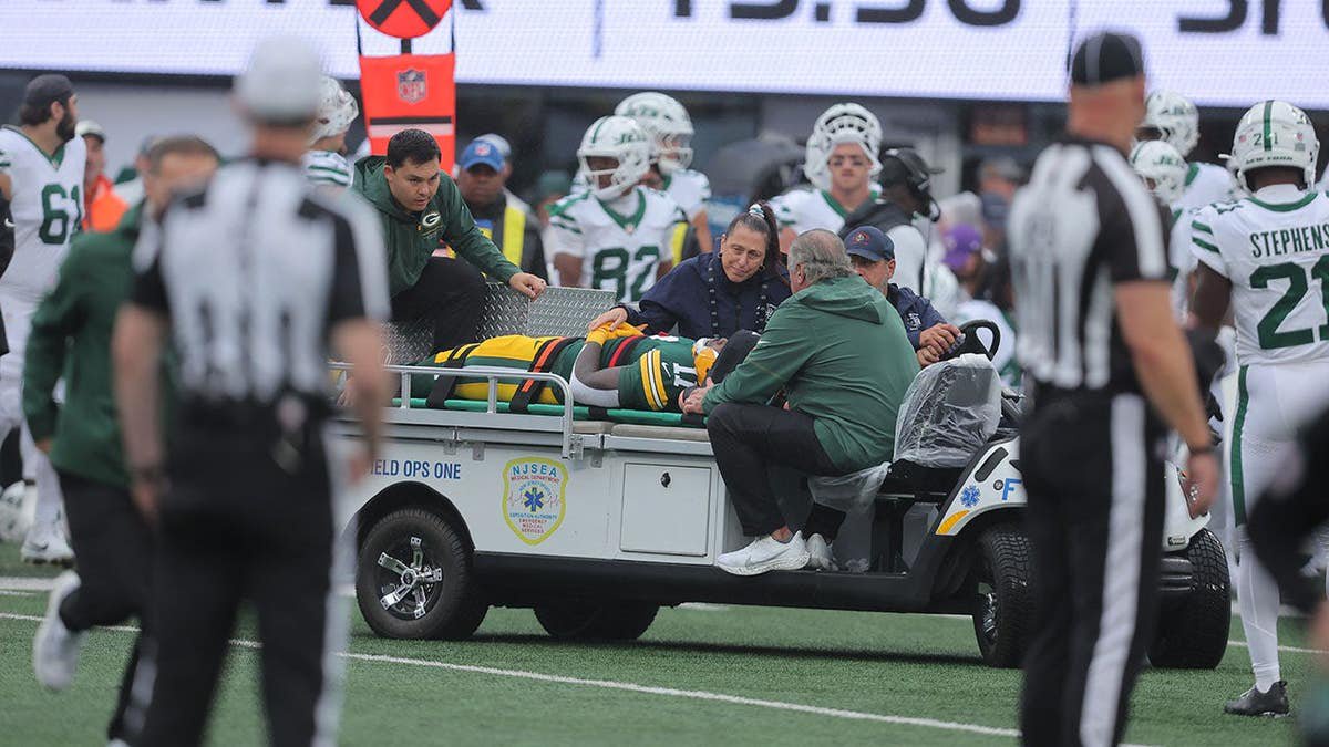 Packers receiver Jayden Reed gets bad news about neck injury after leaving Week 2 game on spine board