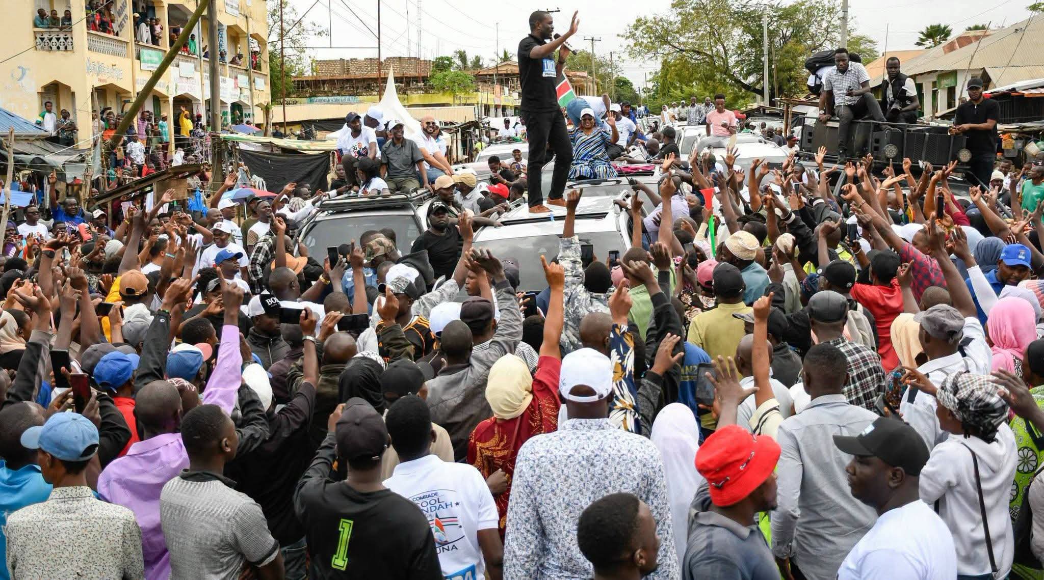 Kenyans React to Turnout as Sifuna’s Linda Mwananchi Brigade Storms Kinango