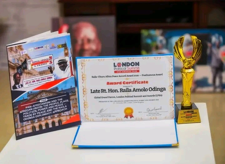 Ida Odinga Breaks Silence After Receiving Special Award From London in Honour of Her Late Husband