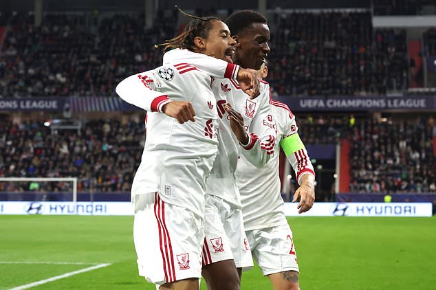 Bradley Barcola claims hat-trick as Liverpool cruise to win over LASK