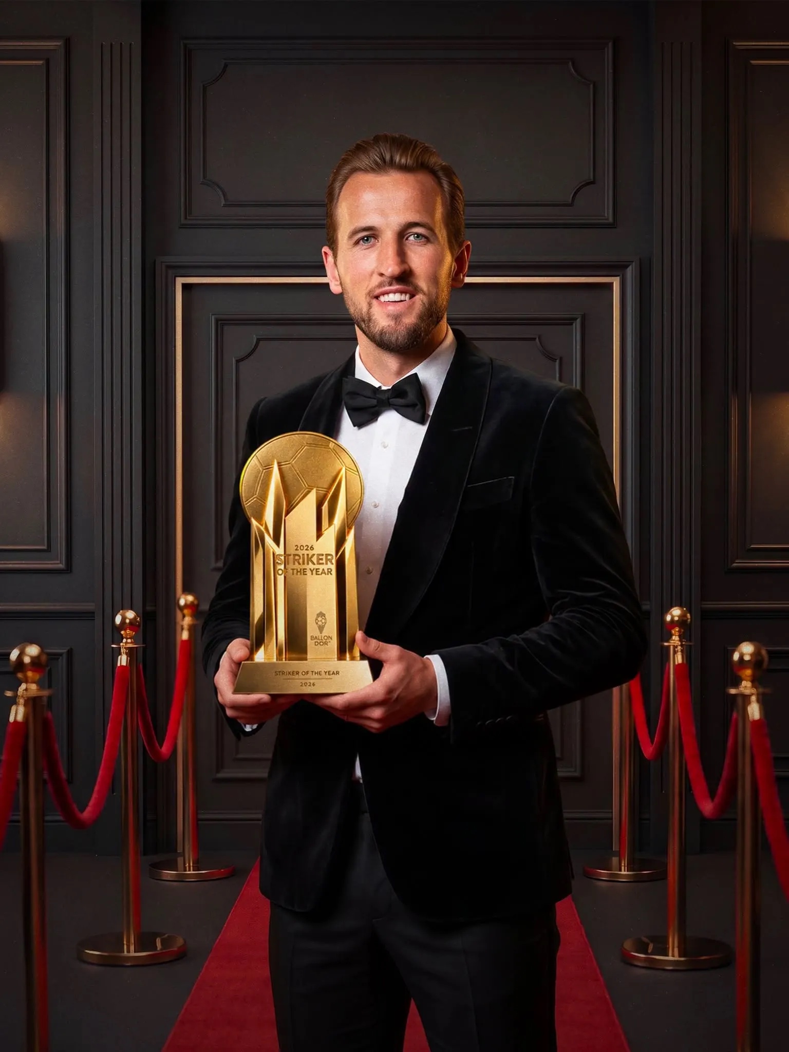 Harry Kane Wins Top Striker of the Year Award at Ballon d’Or