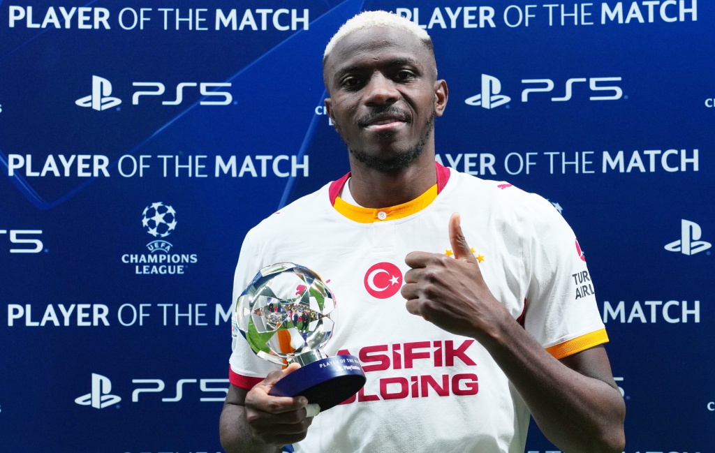 Super Eagles Star Wins Player of the Match Award After Helping Club to First UCL Victory
