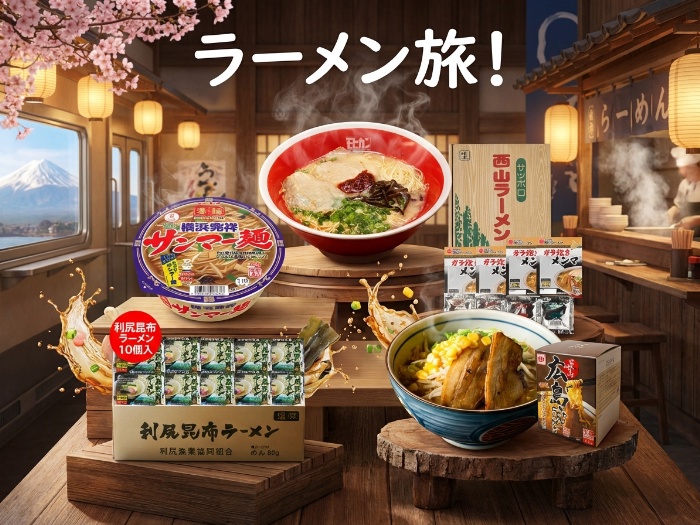 自宅で楽しむご当地ラーメンの旅