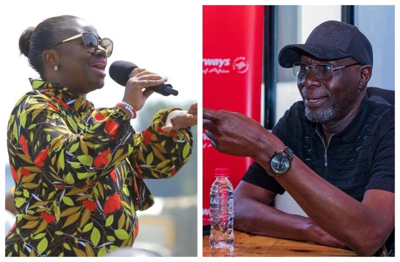Fred Machoka ’s Golden Jubilee Takes Unexpected Turn as He Orders Niece Gloria Orwoba Off Stage Over Wantam Chants