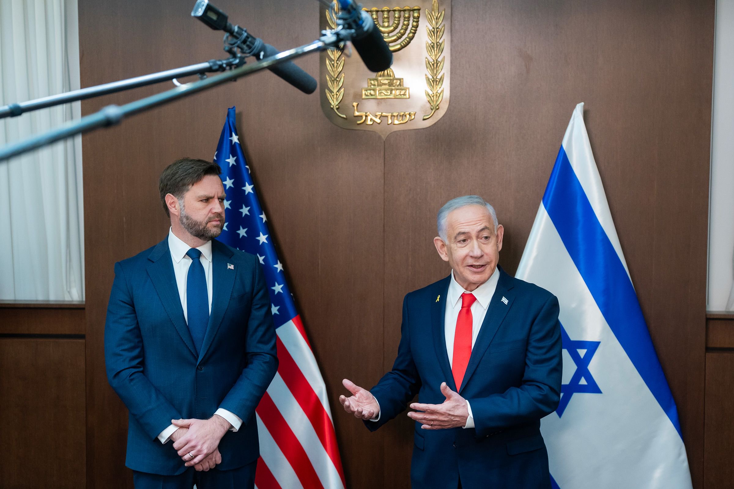 Vance declines to endorse Netanyahu’s reelection bid, breaking with Trump