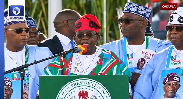 ‘You Created Hunger And Poverty,’ Tinubu Tells Opposition At Kaduna Campaign Kick-Off