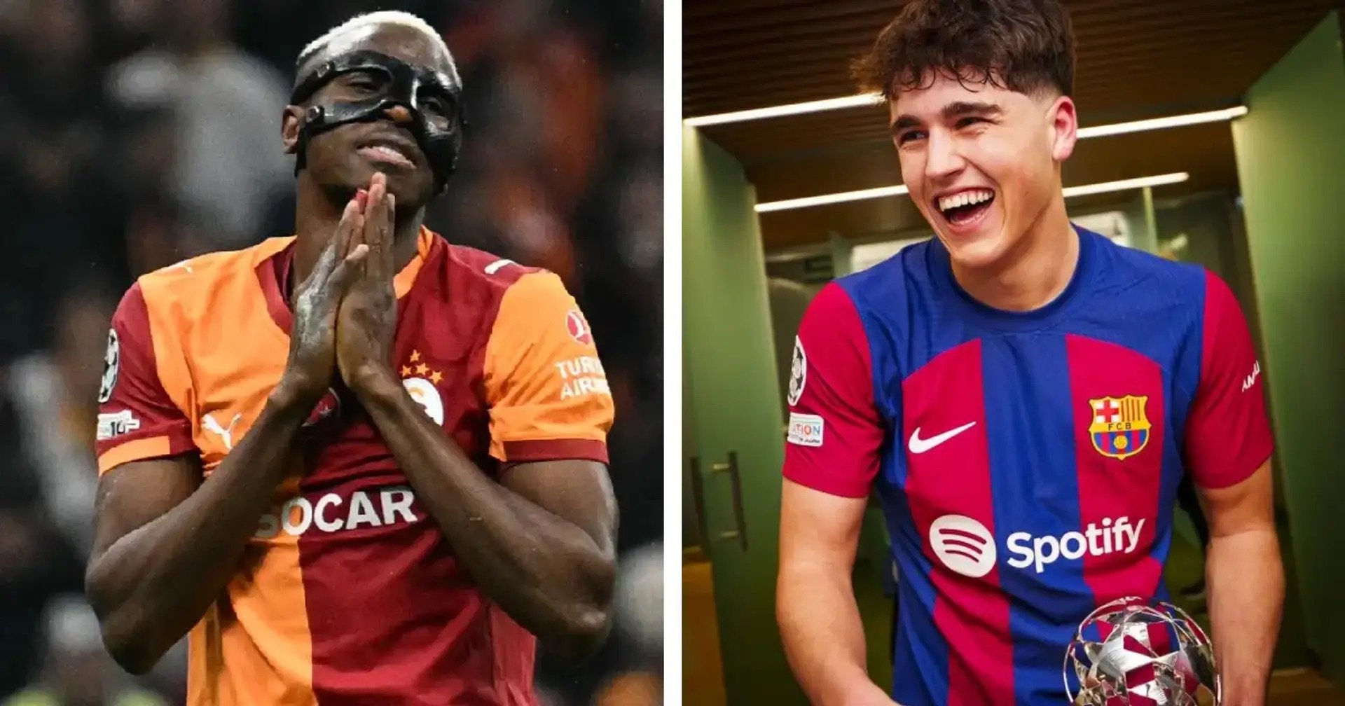 UEFA Champions League: Barcelona must be ready for Osimhen –Cubarsí