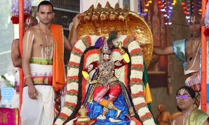 Malayappa Swamy Blesses Devotees during Tirumala Brahmotsavams