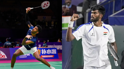 At 6 ft 5 in and 6 ft 6 in, India’s racquet-sport giants Ayush Shetty and Dhakshineswar Suresh face different battles