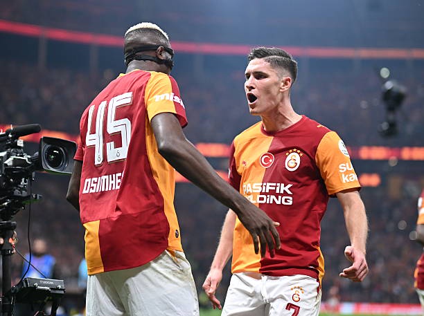 KON 0-2 GAL: Outstanding Players For Galatasaray In The First Half As Victor Osimhen Scored Again