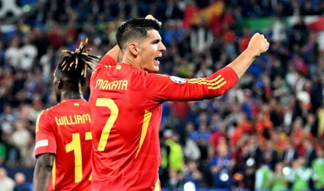 Spain secure dominant victory over Italy in Euro 2024 clash