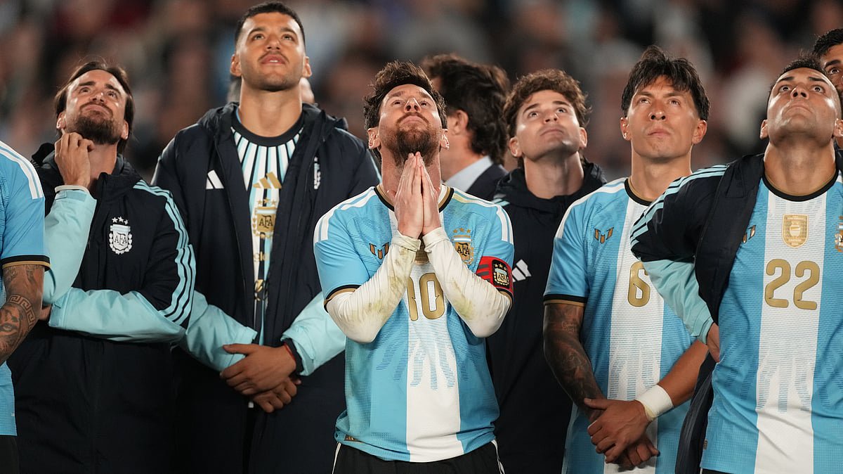 Messi bids emotional farewell to Argentina after 21 years, signing off with goal and two assists