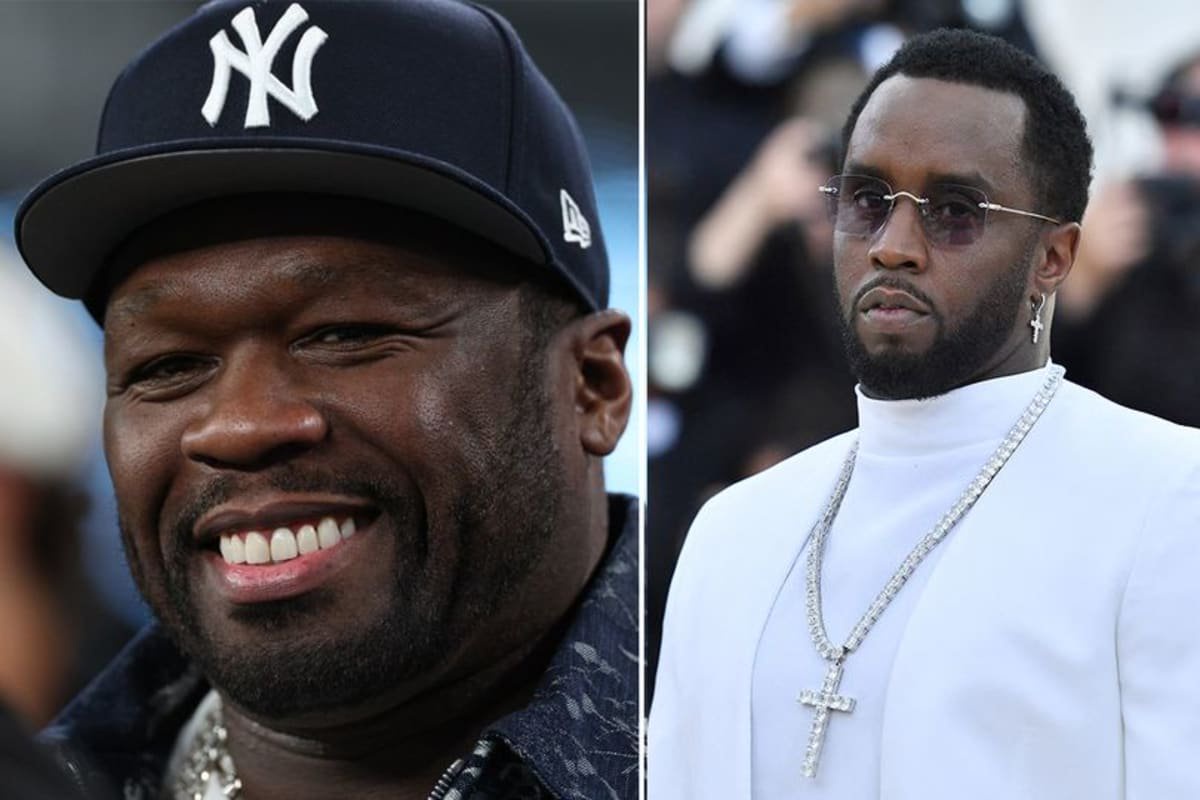 50 Cent mocks P Diddy’s prison ‘privileges’ as he promotes new movie