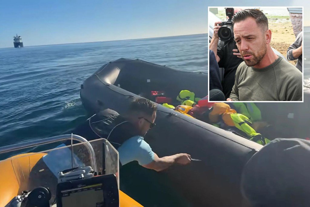 Hard-right activist Danny Tommo clutches Bible as he’s told he faces Christmas behind bars for ‘slashing migrant dinghy’