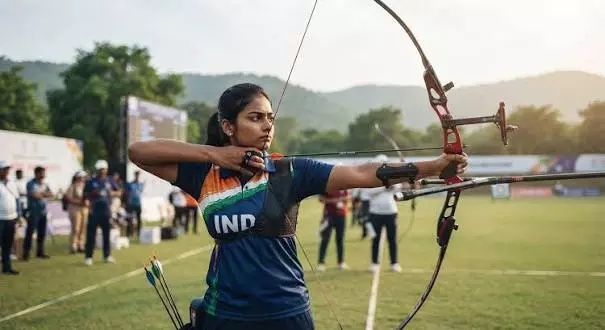 Indian Women’s Recurve Team Clinches Historic Gold