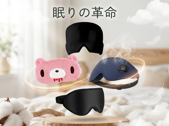 究極の快眠グッズ！睡眠改善アイマスク集
