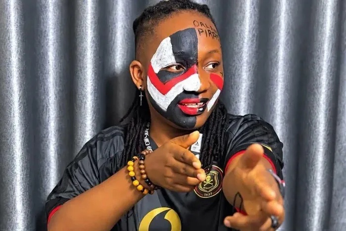Orlando Pirates fan vows to walk to Nigeria if her team loses to Kaizer Chiefs