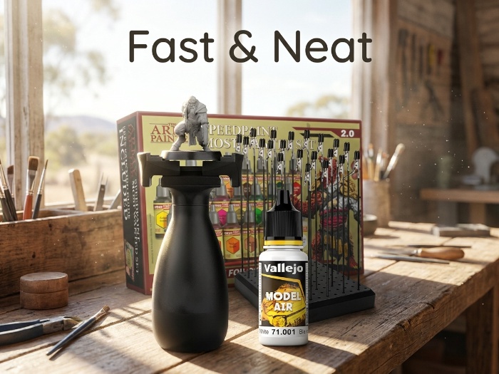 Level Up Your Miniature Painting: Tools That Steady, Speed, and Shine