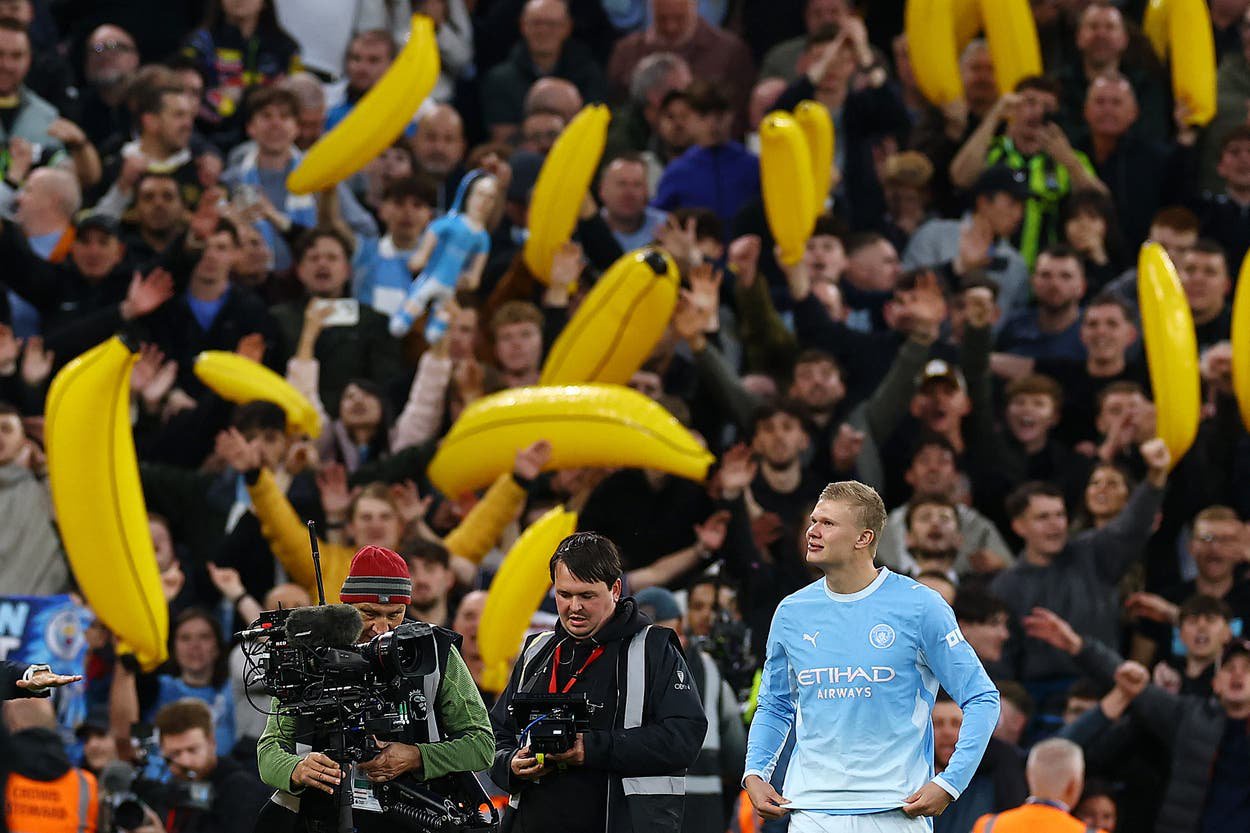 Manchester City supporters take solace in their club’s past as an uncertain future looms