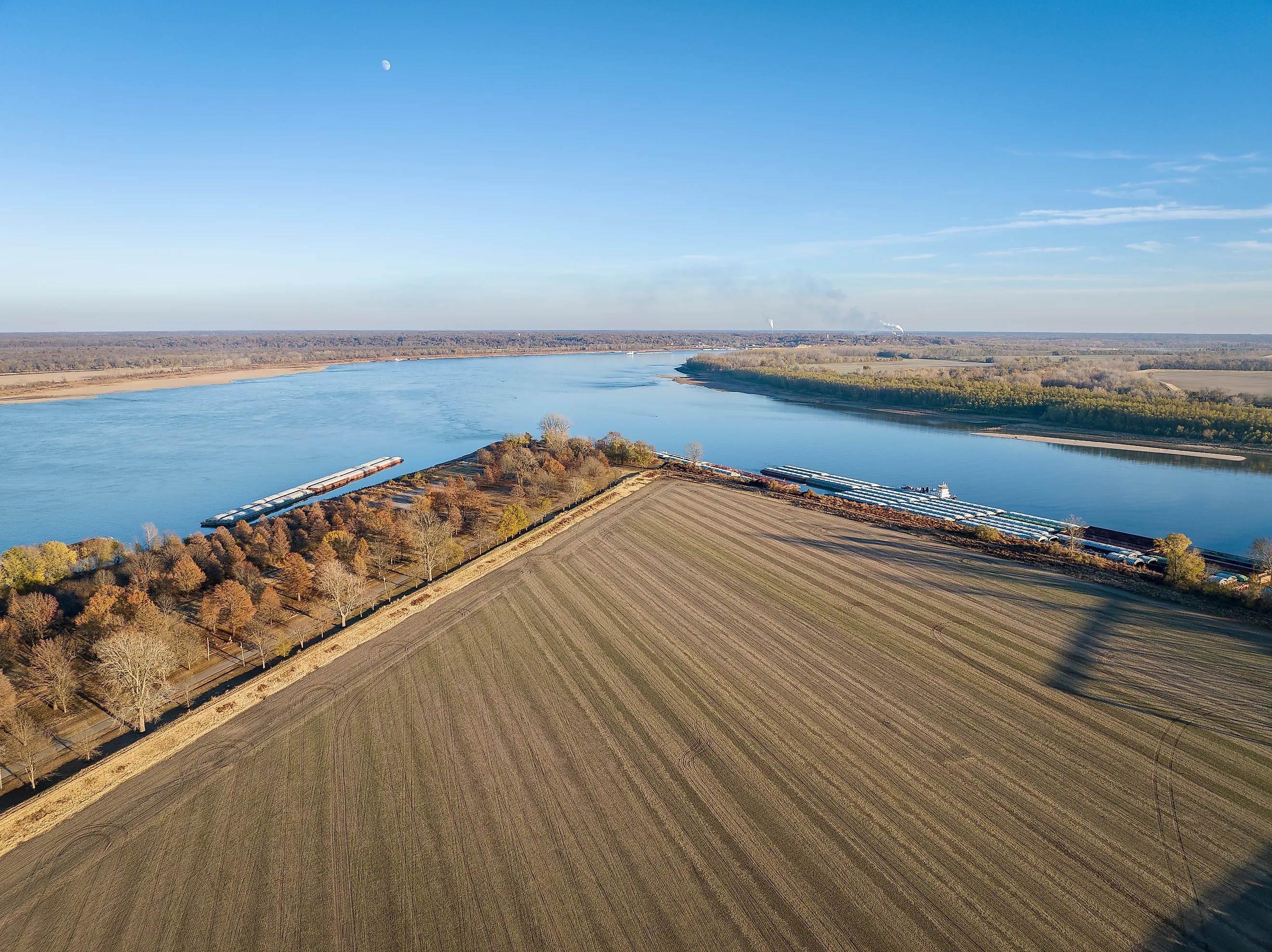 Why The Ohio River Carries More Water Than The Mississippi Where They Meet