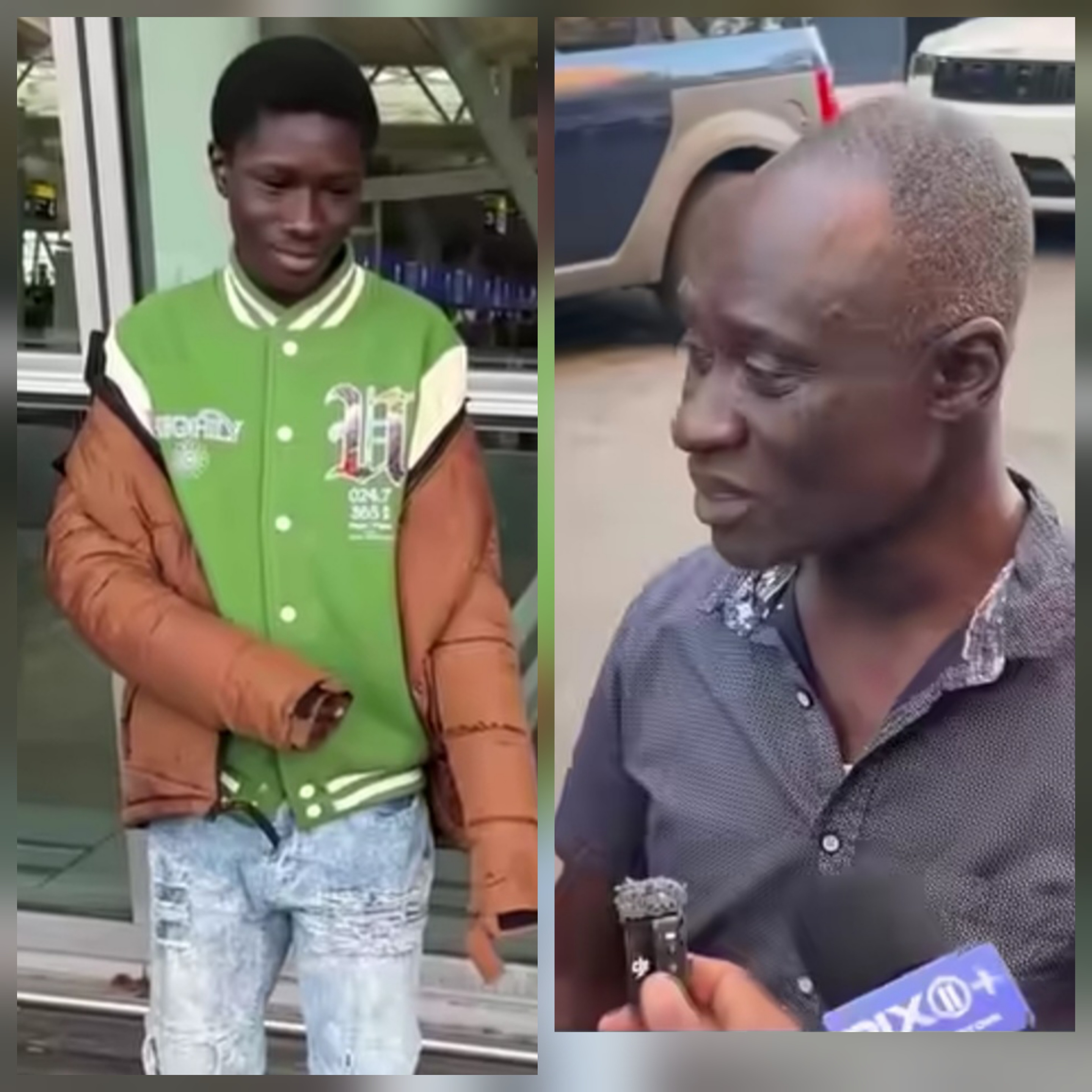 Emotional Moment Online As Father Of 15-Year-Old Javits Frimpong Reacts To The Shooting Of His Son
