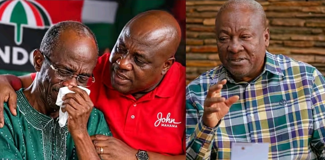 Mahama Rejects Chairman A. Nketiah’s Presidential File Application