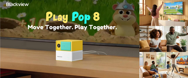 Blackview Launches PlayPop 8 AI Motion Gaming Console: Get the Whole Family Moving with a Healthier and More Joyful Entertainment Experience