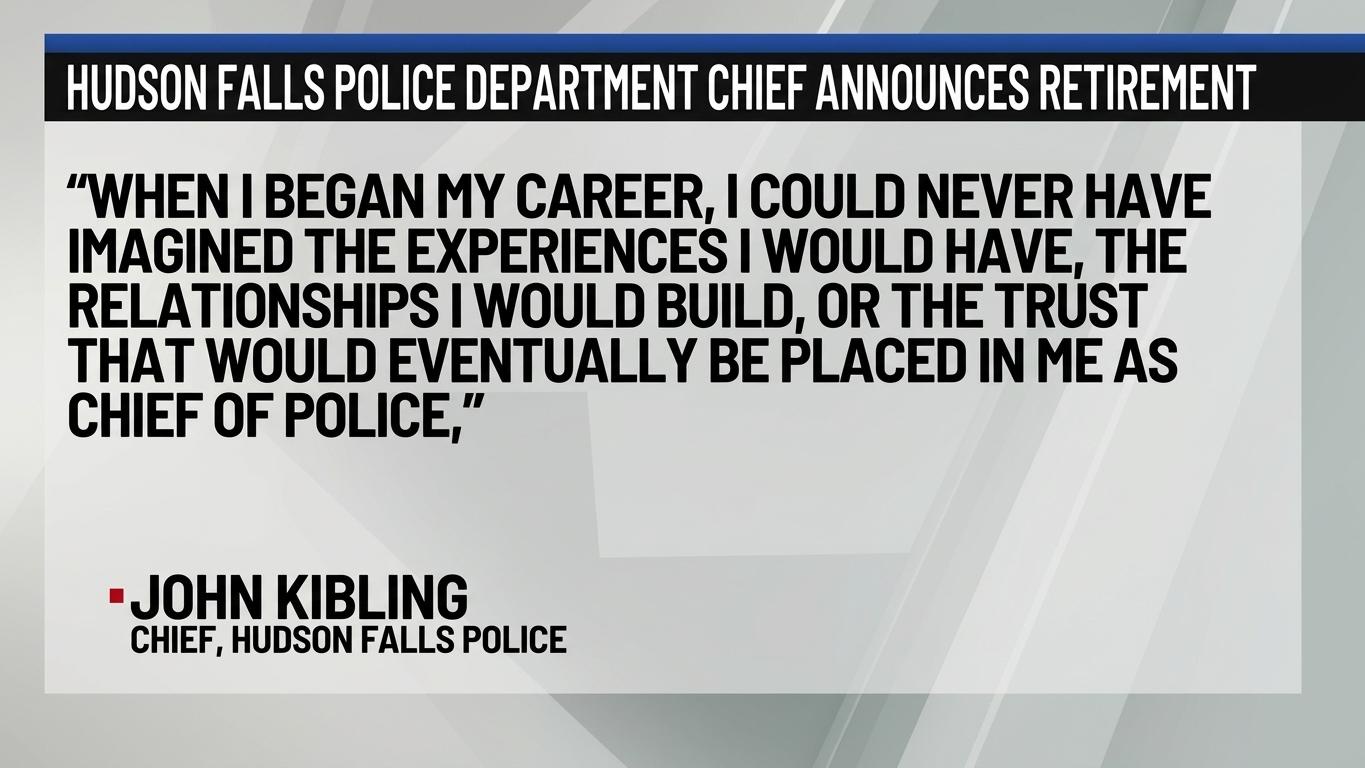 Hudson Falls names new police chief after retirement