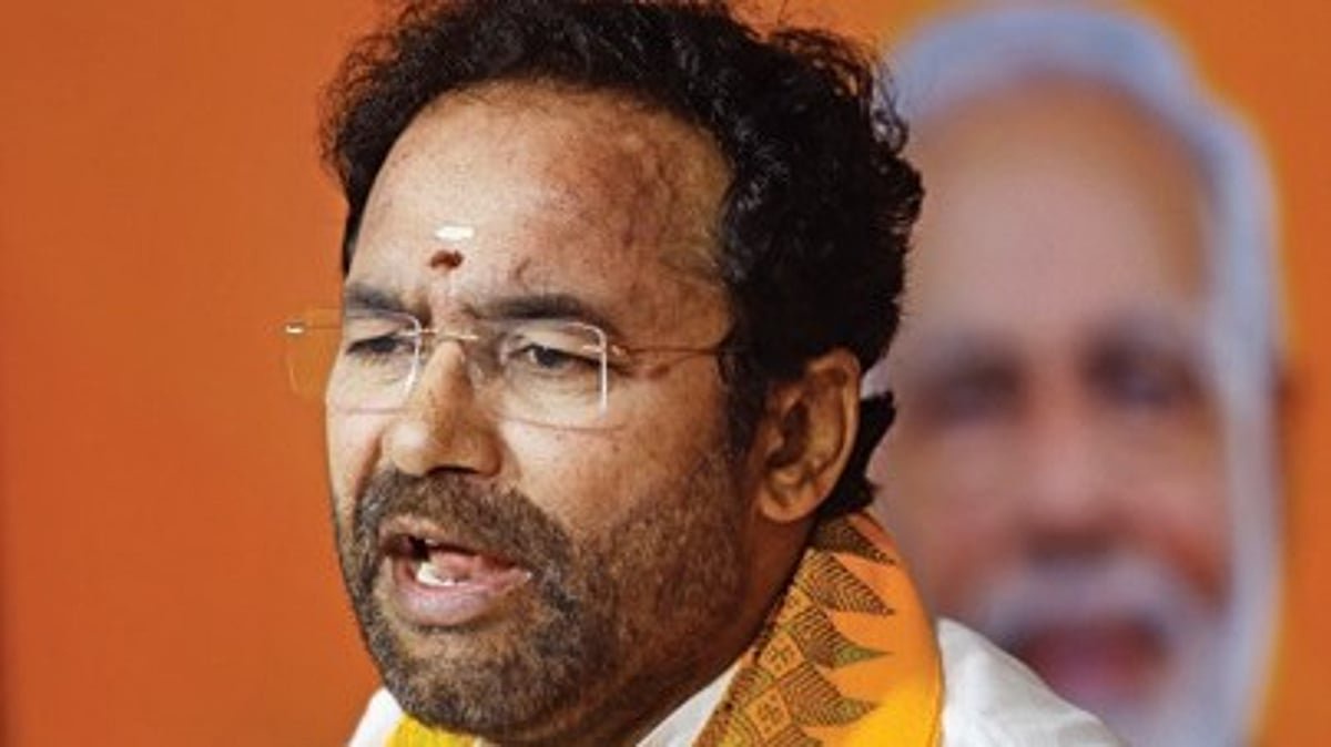Union Minister G Kishan accuses Cong of double standards on democracy