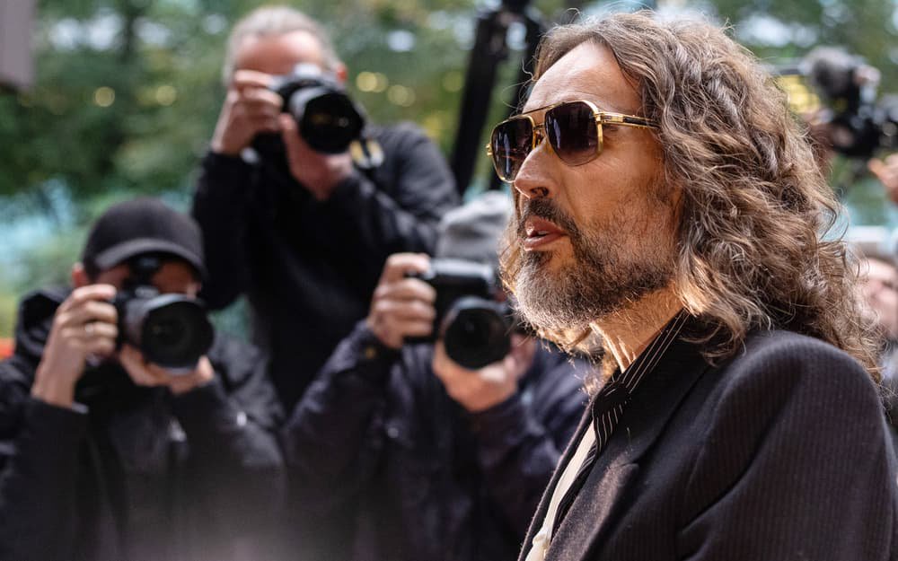 Russell Brand ‘concerned’ as he arrives at London court ahead of rape and sexual assault trial opening