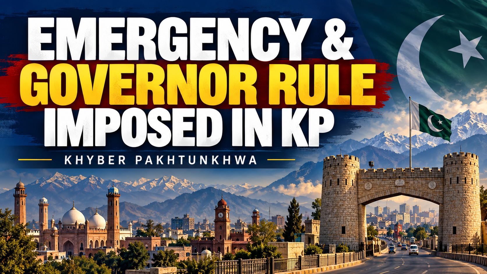 Emergency & Governor Rule imposed in KP