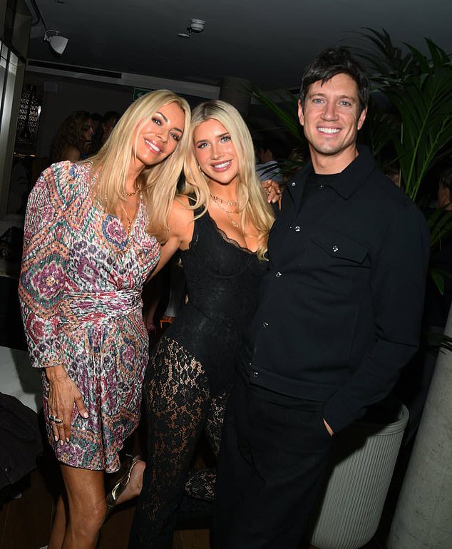 Tess Daly and ex husband Vernon Kay reunite as they throw lookalike daughter Phoebe an extravagant 22nd birthday party in London