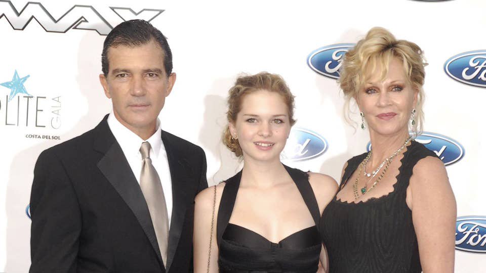 Antonio Banderas, 66, shares never-before-seen wedding photos of daughter Stella as Melanie Griffith joins emotional tribute