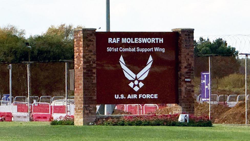 Pair bailed after security breach at RAF base