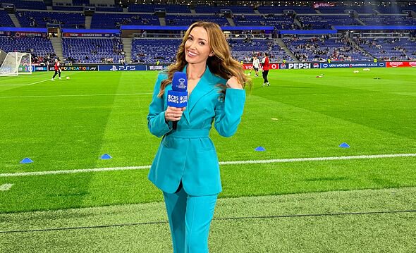 BBC presenter broke down in tears after recognising man at football match