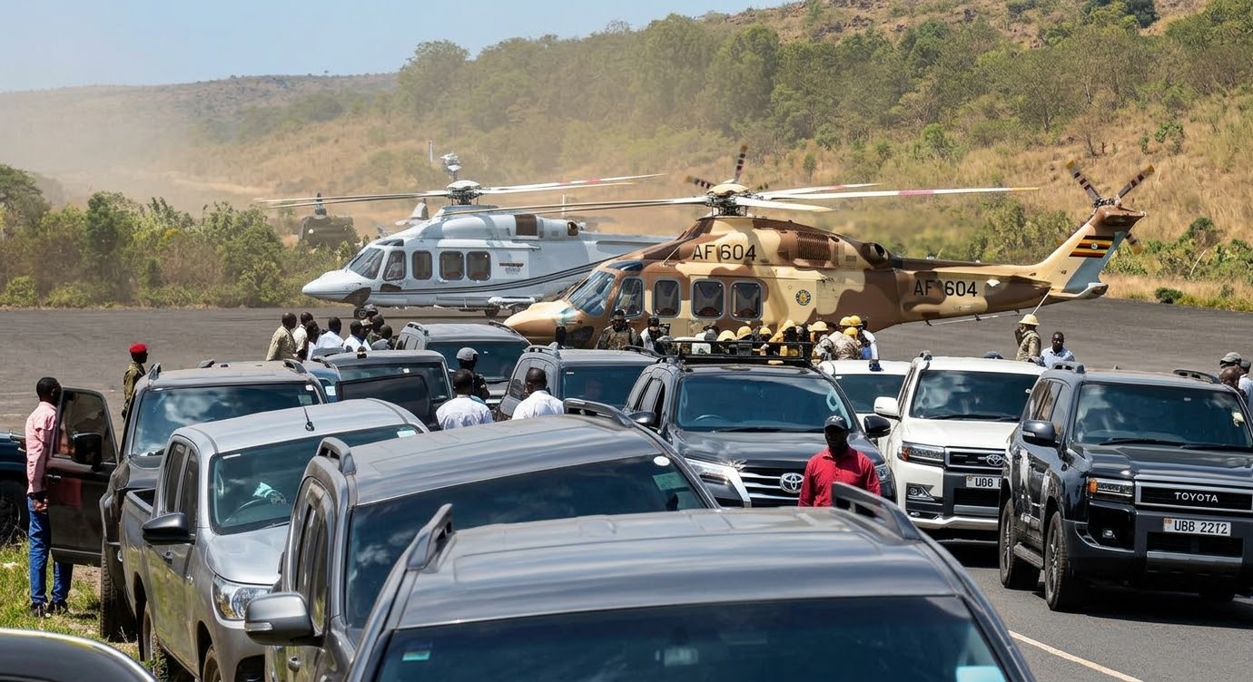 Morning Situation as President Ruto, CS Mutua, CS Ruku and Allies Arrive in Mwingi for Church Service