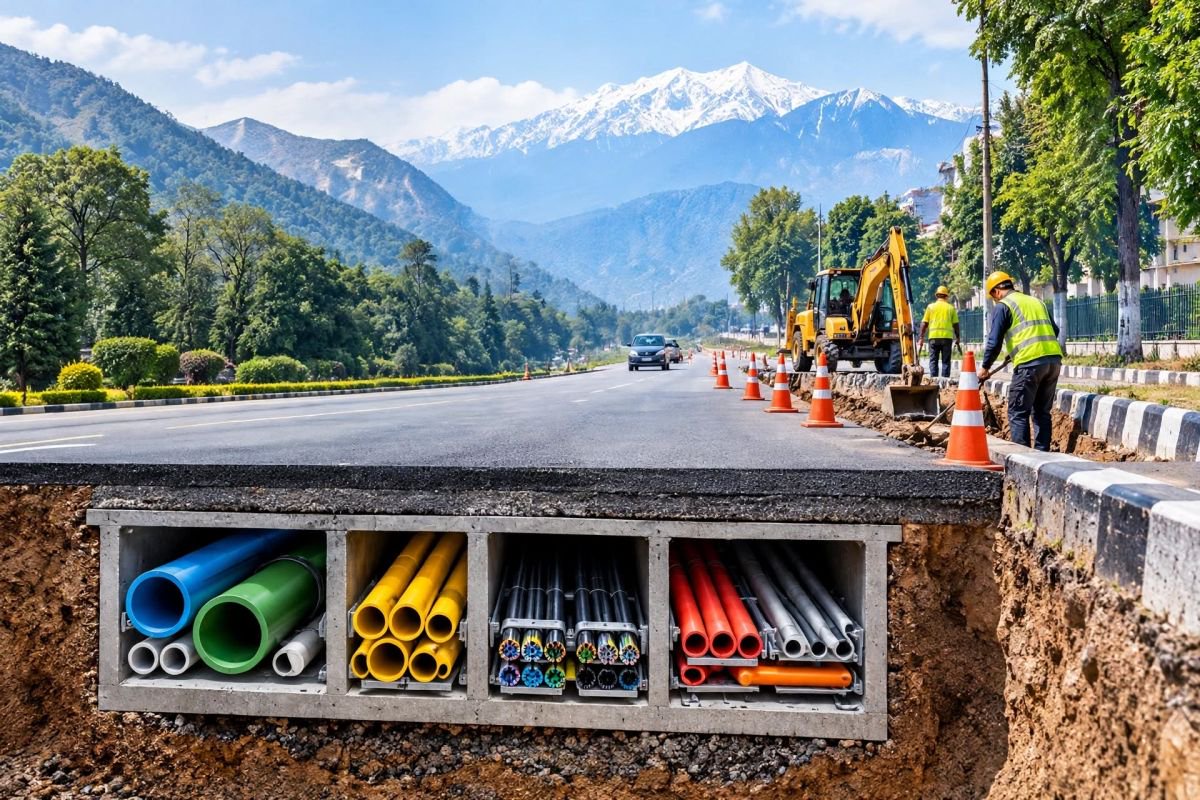 J&K Govt Notifies Common Duct Policy to End Repeated Road Digging