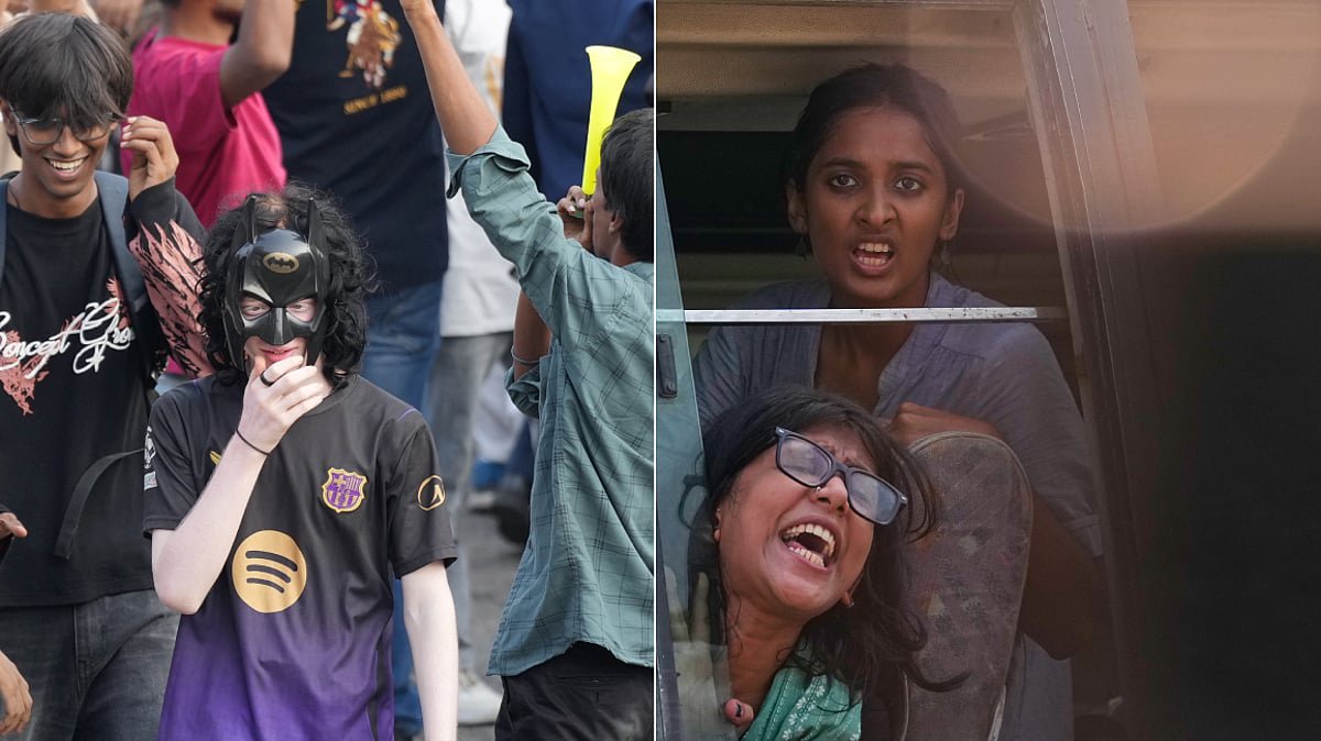 From Batman masks to offline maps, youth outwit police in Delhi’s anti-CEC protests