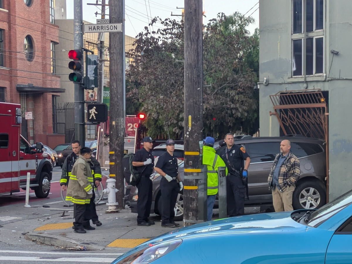 SUV crashes into lesbian bar Jolene’s in Mission District, injuring one