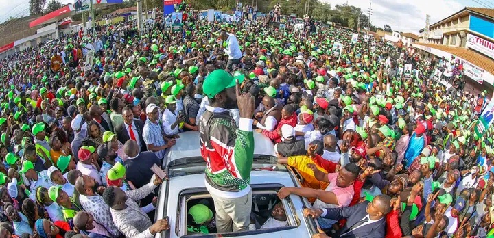 DCP WAVE Brings Nyahururu to a Standstill as Methu Storms CBD With WANTAM Message Ahead of 2027